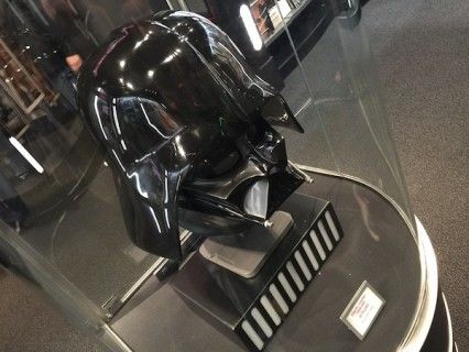 Star Wars Launch Bay Cargo Shop Costumes Merchandise Darth Vader Helmet for sale