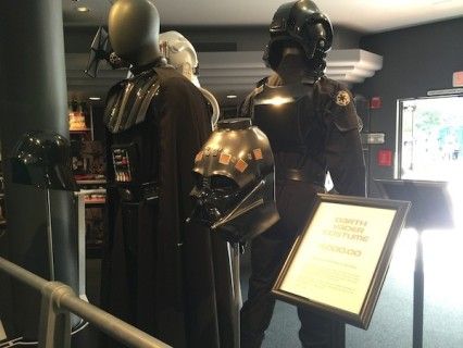 Star Wars Launch Bay Cargo Shop Costumes Merchandise Darth Vader costume