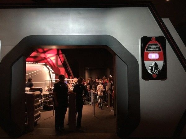 Star Wars Launch Bay models ships weapons flying interactive meet and greet disney's hollywood studios disney world star wars weekends games interactive immersive