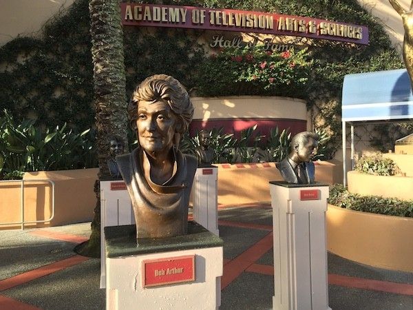 Academy of Television Arts and Sciences Hall of Fame Plaza busts bill cosby disney's hollywood studios echo lake disney world