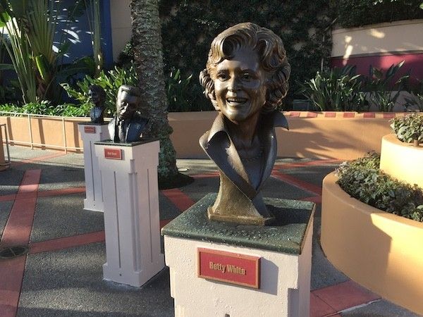 Academy of Television Arts and Sciences Hall of Fame Plaza busts bill cosby disney's hollywood studios echo lake disney world