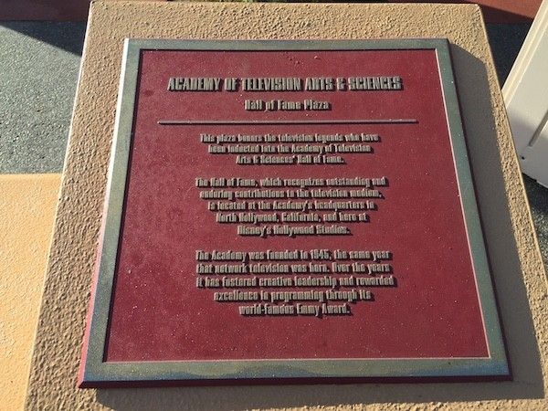 Academy of Television Arts and Sciences Hall of Fame Plaza busts bill cosby disney's hollywood studios echo lake disney world