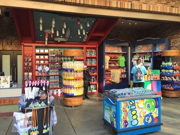 Toy Story Dept. shop pixar place merchandise toys clothing Buzz Lightyear Woody disney's hollywood studios disney world toy story midway mania