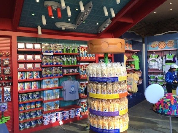 Toy Story Dept. shop pixar place merchandise toys clothing Buzz Lightyear Woody disney's hollywood studios disney world toy story midway mania