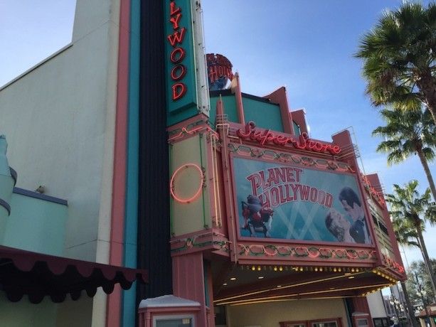 Planet Hollywood merchandise disney's hollywood studios disney world restaurant gift shop sunset boulevard