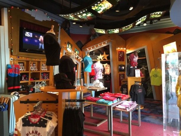 Planet Hollywood merchandise disney's hollywood studios disney world restaurant gift shop sunset boulevard