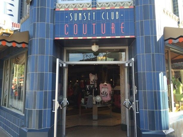 Disney's Hollywood Studios Sunset Boulevard Gift Shops and Shopping