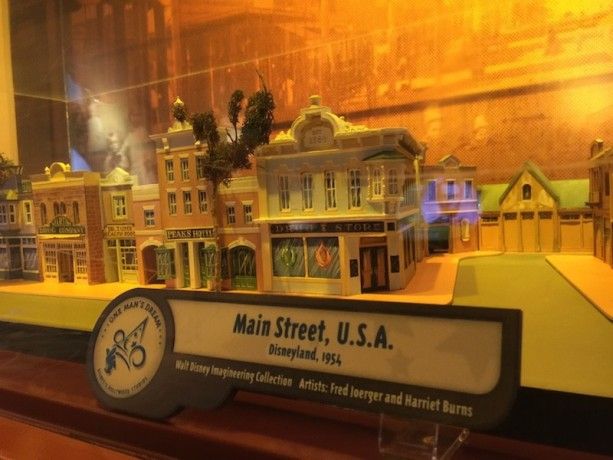 Disney's Hollywood Studios Attractions One Man's Dream model