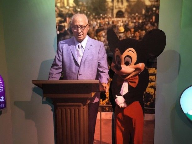 Disney's Hollywood Studios Attractions One Man's Dream Roy Disney speech