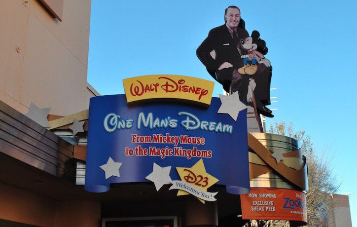 Disney's Hollywood Studios Attractions One Man's Dream Mary Poppins