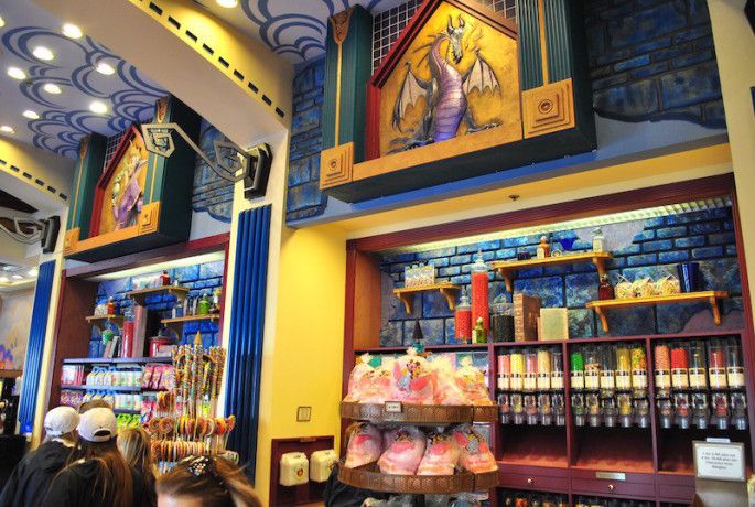 disney's hollywood studios candy shop sweets villains merchandise gift shop