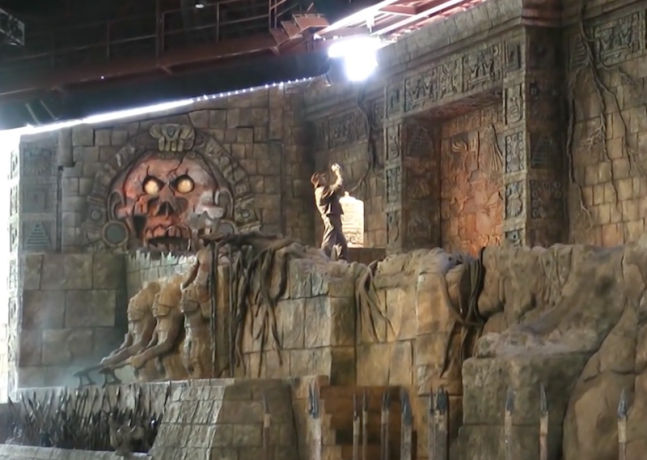 Disney's Hollywood Studios Attractions and Rides on ride video Indiana Jones