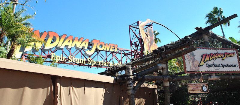 Disney's Hollywood Studios Attractions and Rides on ride video Indiana Jones