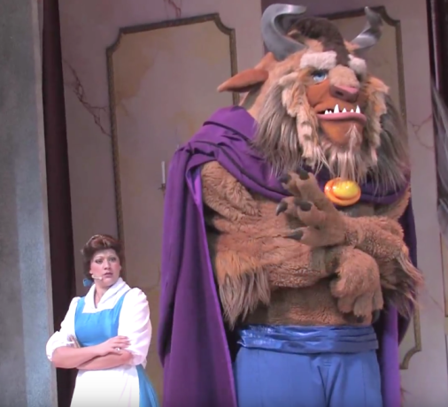 disney's hollywood studios shows attractions and rides Belle and Beast meet and greet