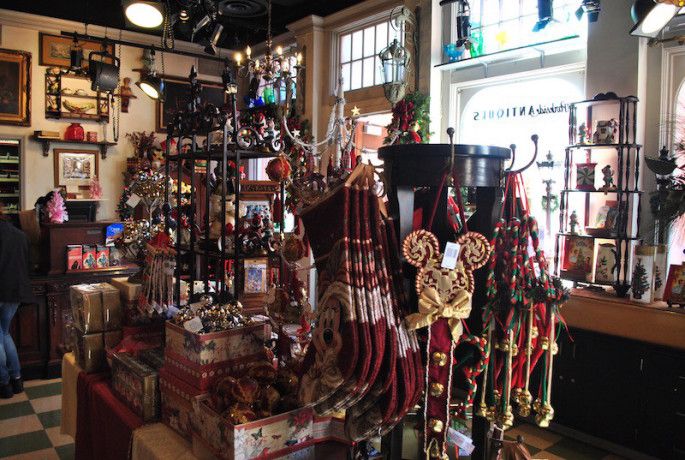 Disney's Hollywood Studios gift shops shopping Christmas ornaments