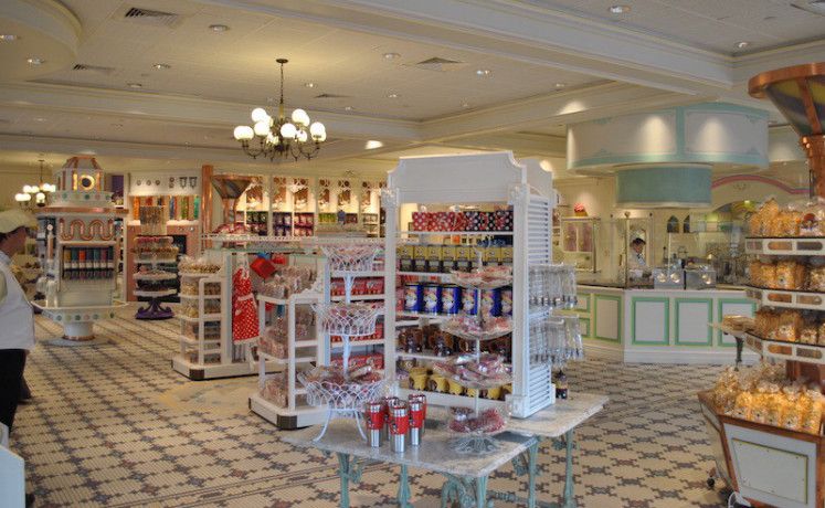 Walt Disney World Magic Kingdom Candy Cotton Candy shop
