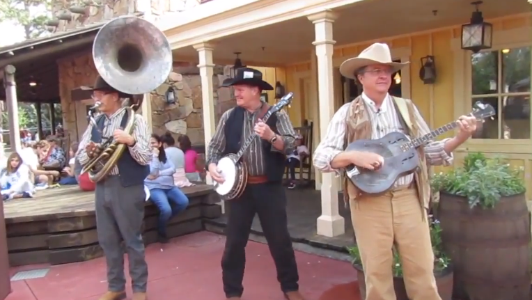 Walt Disney World Magic Kingdom Frontierland Entertainment Music and Dancing