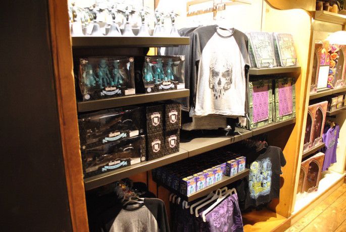 Walt Disney World Magic Kingdom The Haunted Mansion Gift Shop Shopping Haunted Mansion Merchandise