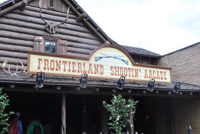 Walt Disney World Magic Kingdom Frontierland Target range shooting range