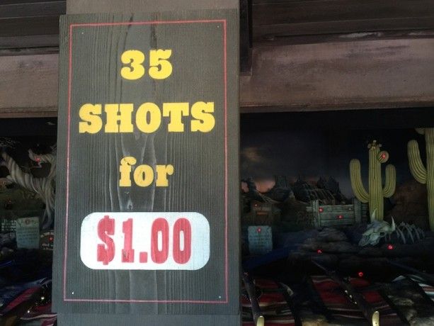 Walt Disney World Magic Kingdom Frontierland Target range shooting range