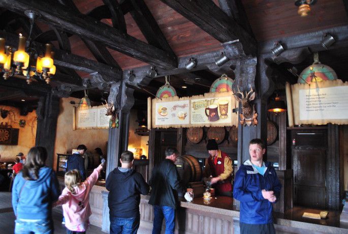 Walt Disney World Magic Kingdom New Fantasyland Be our Guest Restaurant Quick Service menus