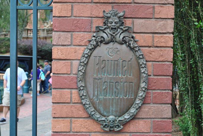 Walt Disney World Magic Kingdom Hitchhiking Ghosts Haunted Mansion attraction merchandise on ride
