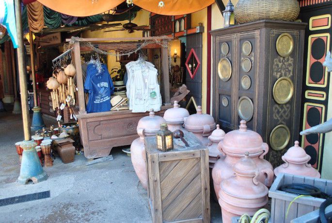 Walt Disney World Magic Kingdom Adventureland Shopping Merchandise and Gift Shops