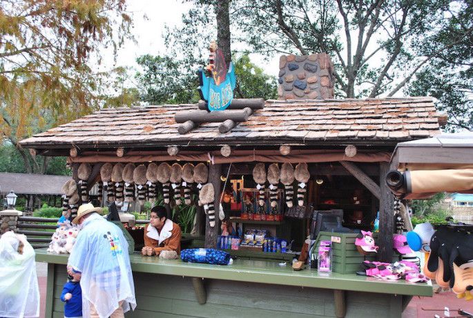 Walt Disney World Magic Kingdom Gift Shops Frontierland Merchandise Shopping