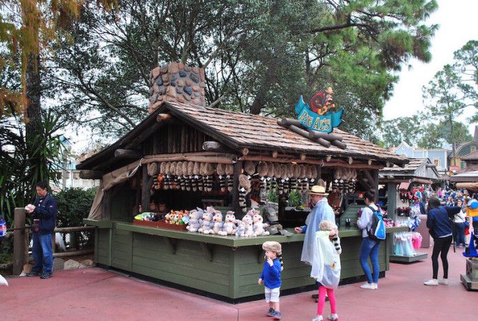 Walt Disney World Magic Kingdom Gift Shops Frontierland Merchandise Shopping