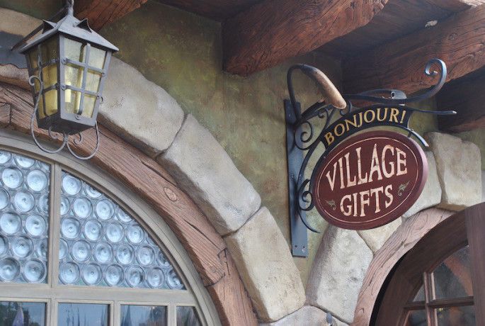 Walt Disney World Magic Kingdom gift shops and shopping Beauty and the Beast merchandise