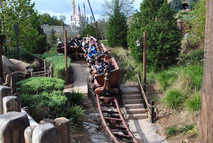 Walt Disney World Magic Kingdom Best rides and attractions mine train