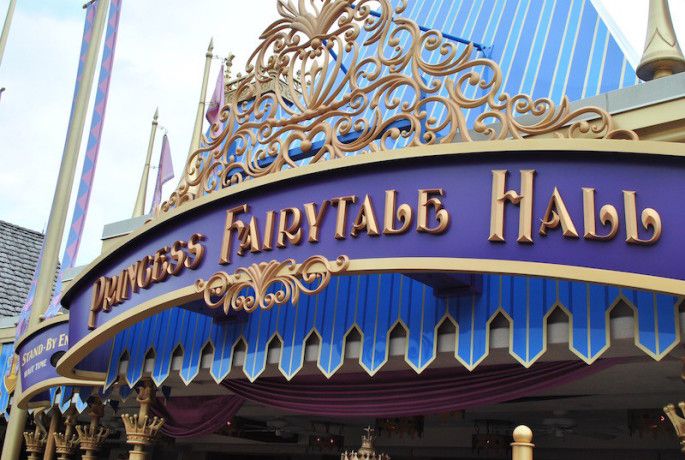 Walt Disney World Magic Kingdom Frozen Character Meet and Greet Fantasyland
