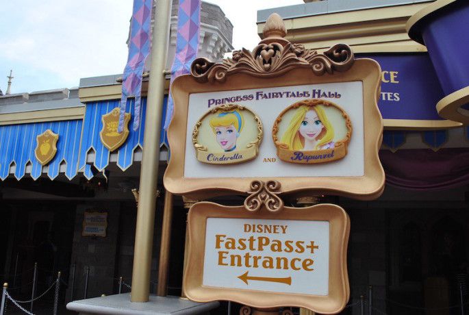 Walt Disney World Magic Kingdom Frozen Character Meet and Greet Fantasyland