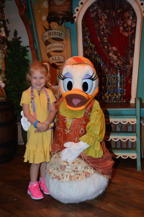 Walt Disney World magic Kingdom Character Meet and Greet fantasyland storybook circus