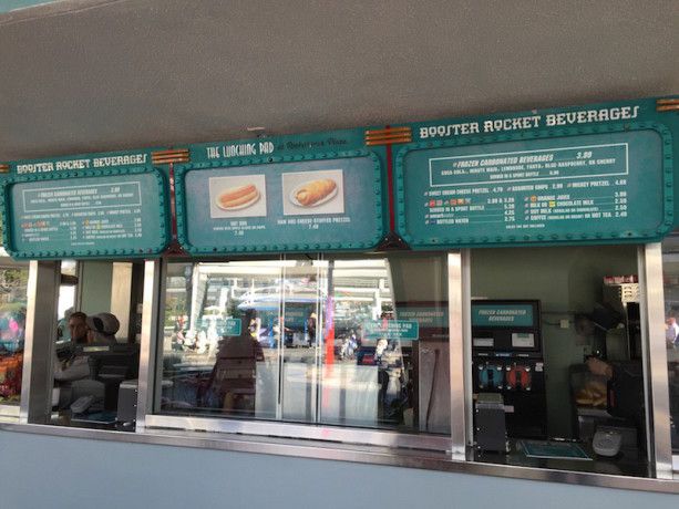 Walt Disney World magic Kingdom Dining reviews quick service menus