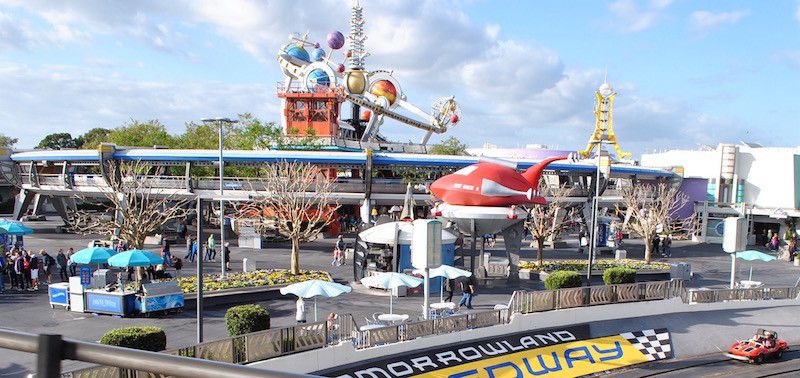 Walt Disney World Magic Kingdom Tomorrowland Overview and history
