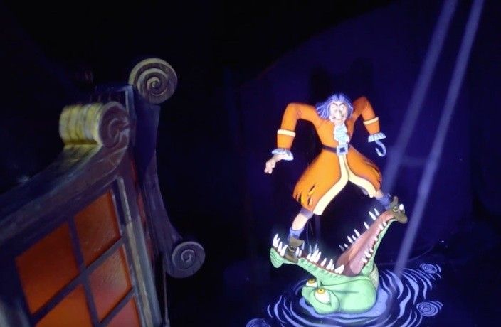 walt disney world magic kingdom best rides and attractions peter pan captain hook
