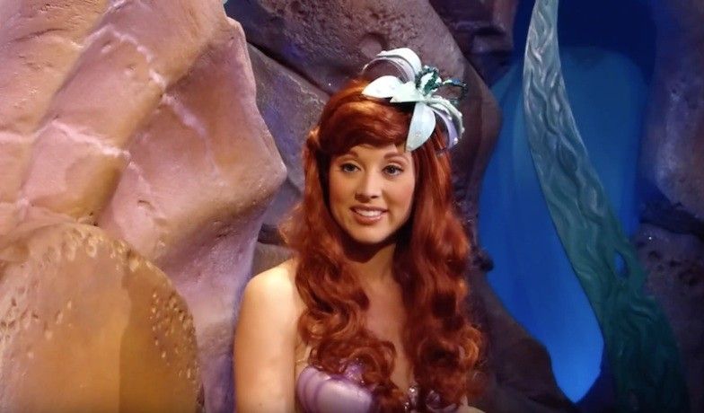 Walt Disney World Magic Kingdom character meet and greets fantasyland the little mermaid