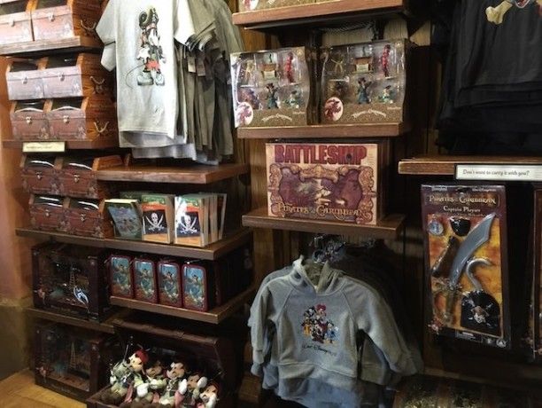 walt disney world magic kingdom shopping gifts shops and disney pirates of the caribbean merchandise