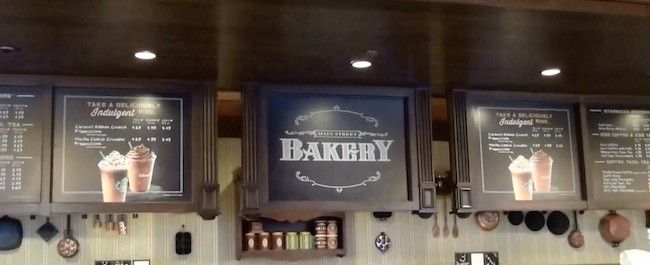 walt disney world magic kingdom bakery breakfast snacks and starbucks