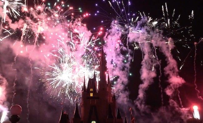 walt disney world magic kingdom best fireworks displayy