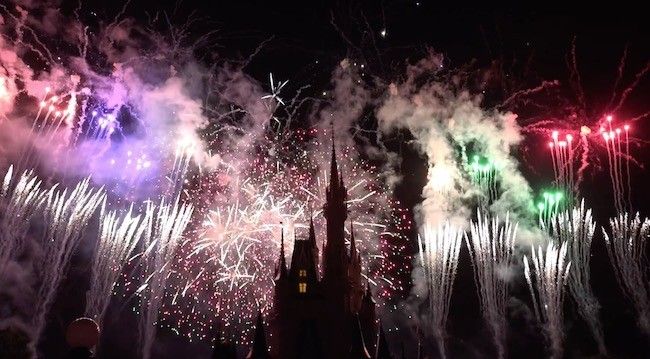 walt disney world magic kingdom best fireworks displayy