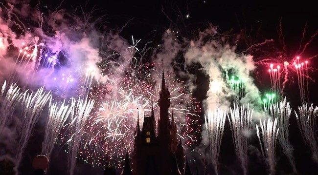 walt disney world magic kingdom best fireworks displayy
