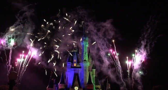 walt disney world magic kingdom best fireworks displayy