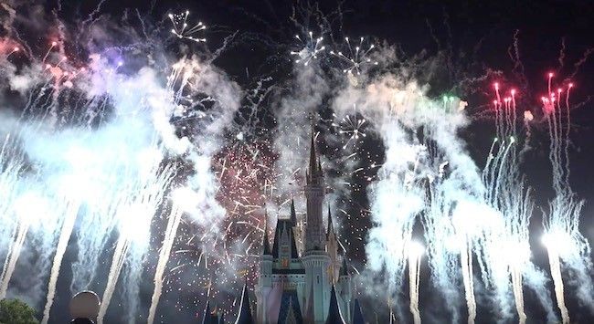 walt disney world magic kingdom best fireworks displayy