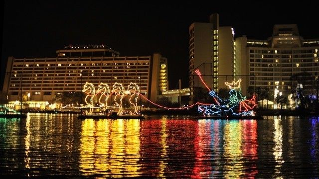 walt disney world magic kingdom resorts water parade music