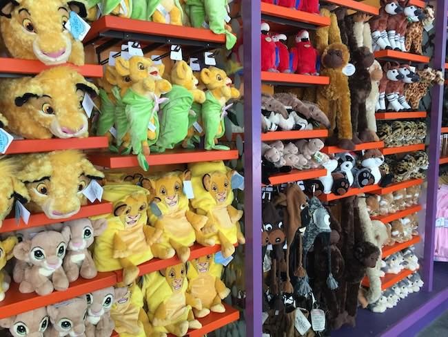 disney animal kingdom stuffed animals