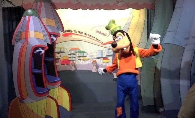 Where can you see goofy in magic kingdom disney world