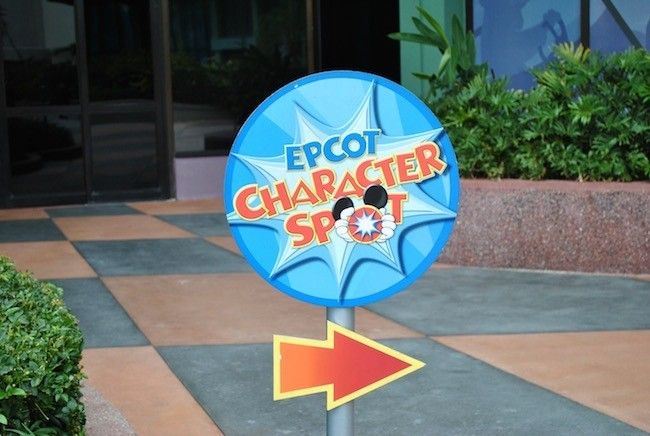 where are the character locations in epcot walt disney world