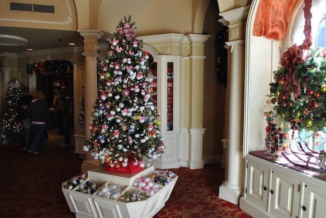 where are the christmas shops located in walt disney world